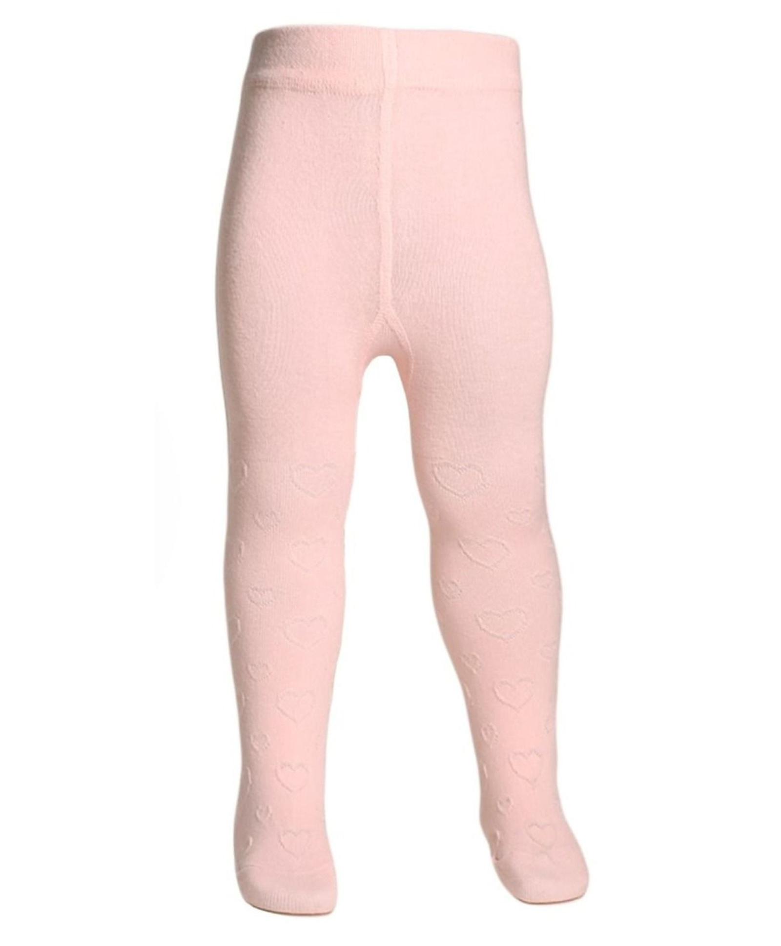The little lookers Cotton Knit Solid Stockings - Baby Pink-image-24