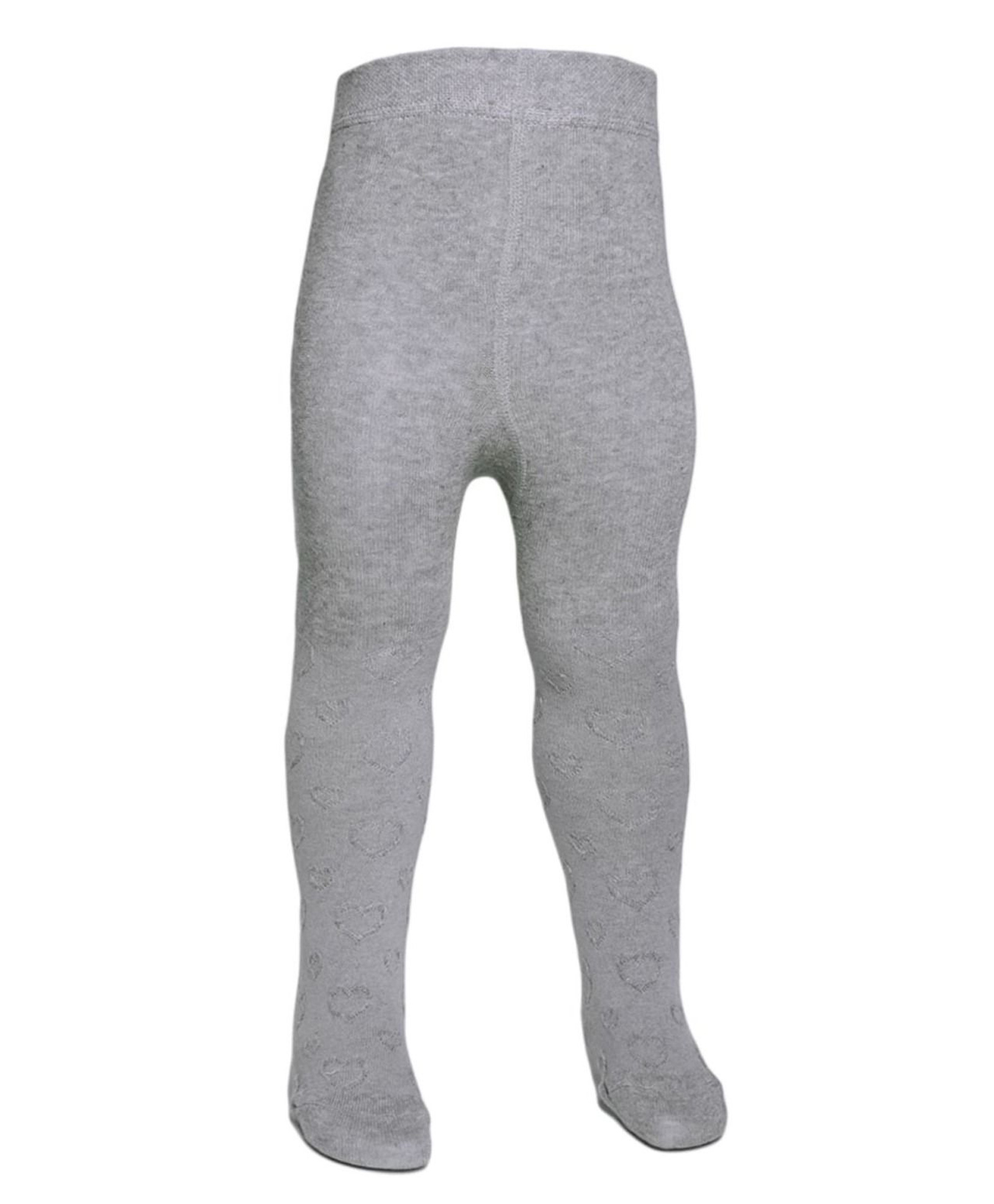 The little lookers Cotton Knit Solid Stockings - Grey-image-45