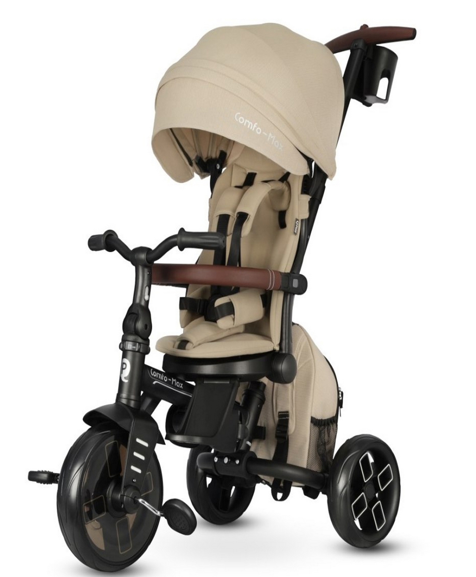 Qplay Trikes Comfo Max 7in1 Beige 10 to 72 Months