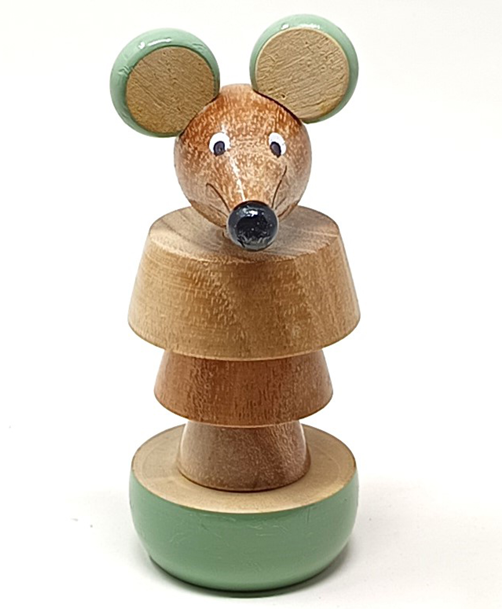 A&A Kreative Box Wooden Educational Stacking Toy Little Mouse (Premium Neem Wood)-picture-16