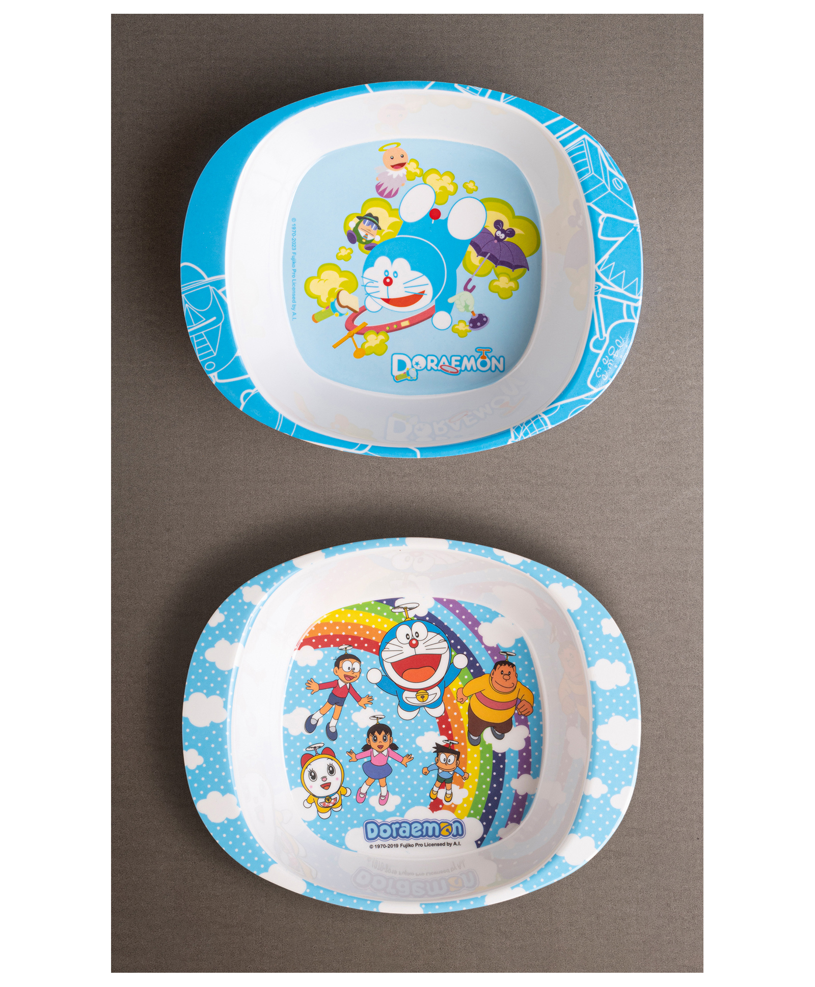 Superware Melamine Kids Bowl - Doraemon Rainbow & Gadgets (Set Of 2) - B225-picture-37