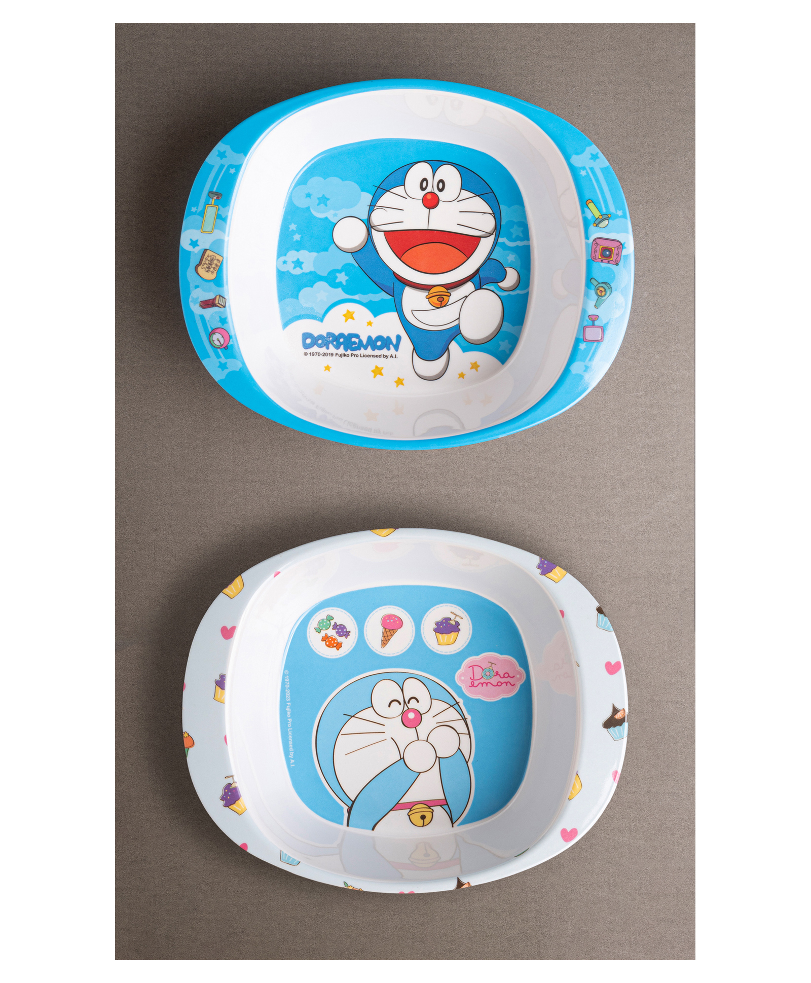 Superware Melamine Kids Bowl - Doraemon Sky & Sweet (Set Of 2) - B225-image-13