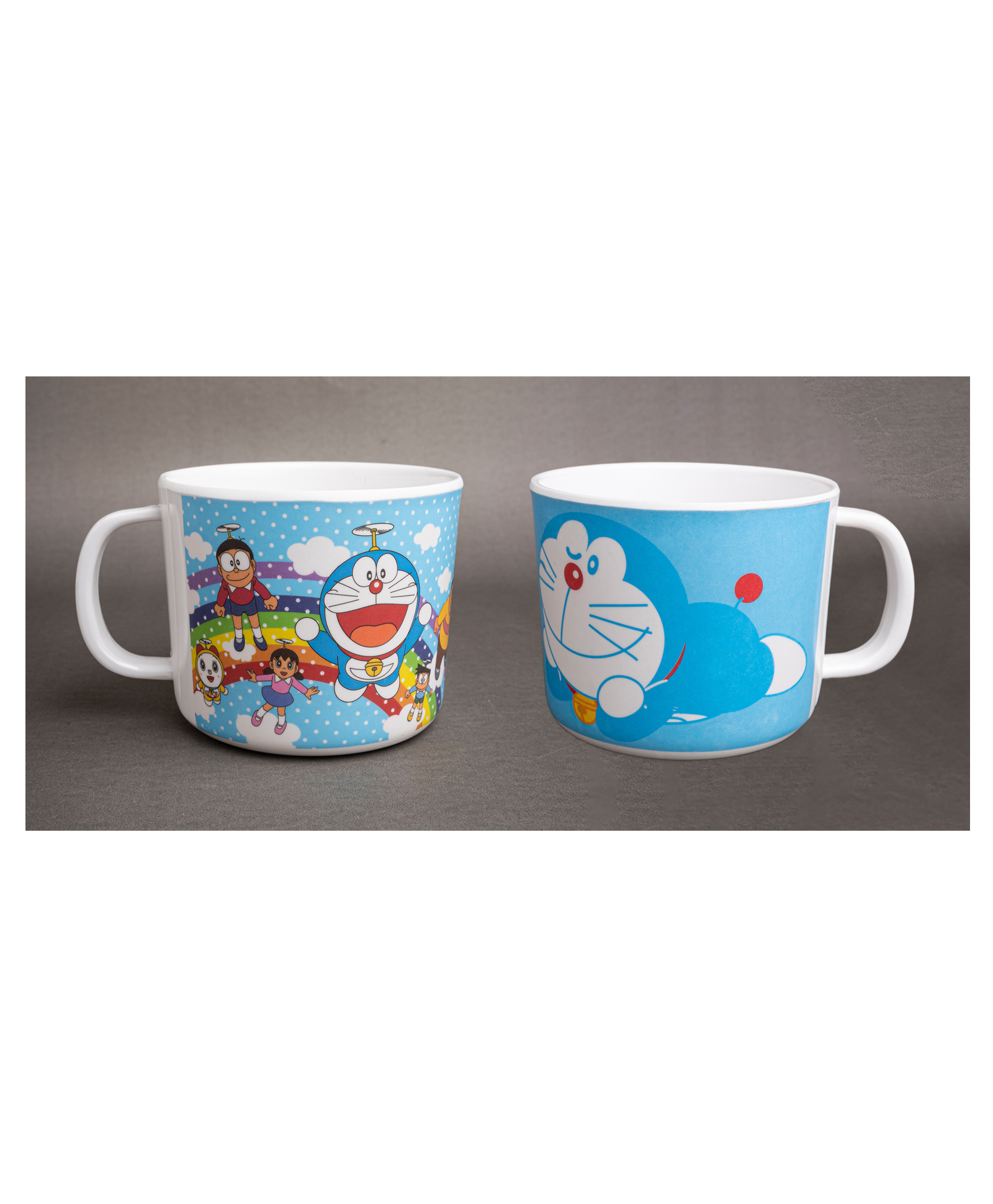 Superware Melamine Kids Mug - Doraemon Rainbow & Gadgets (Set Of 2) - C392 - 240 ml-picture-35