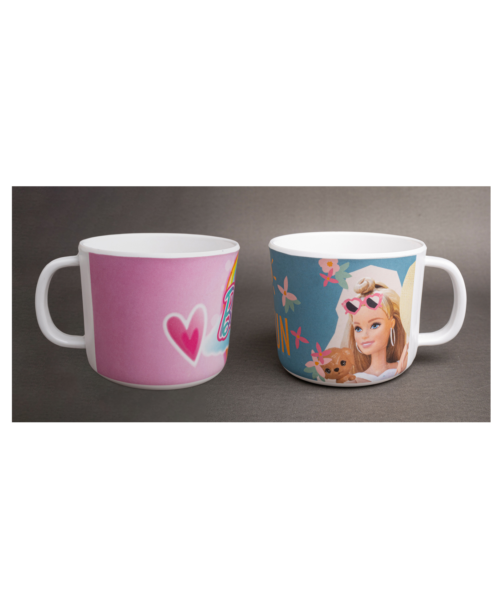 Superware Melamine Kids Mug - Barbie Fun in the sun & Shine (Set Of 2) - C392 - 240 ml-picture-23