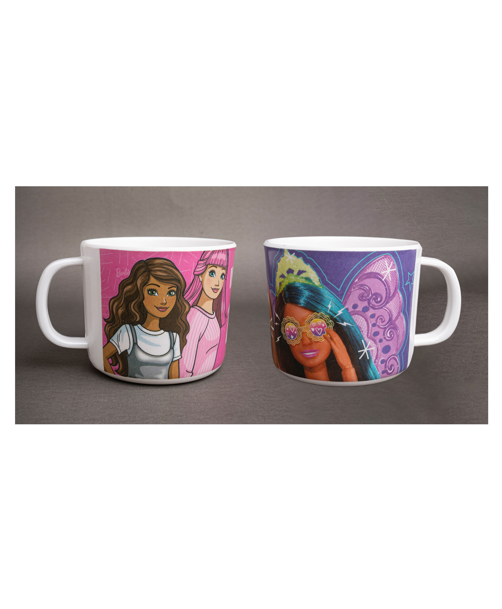 Superware Melamine Kids Mug - Barbie Angel & Wispy Forest (Set Of 2) - C392 - 240 ml-picture-33