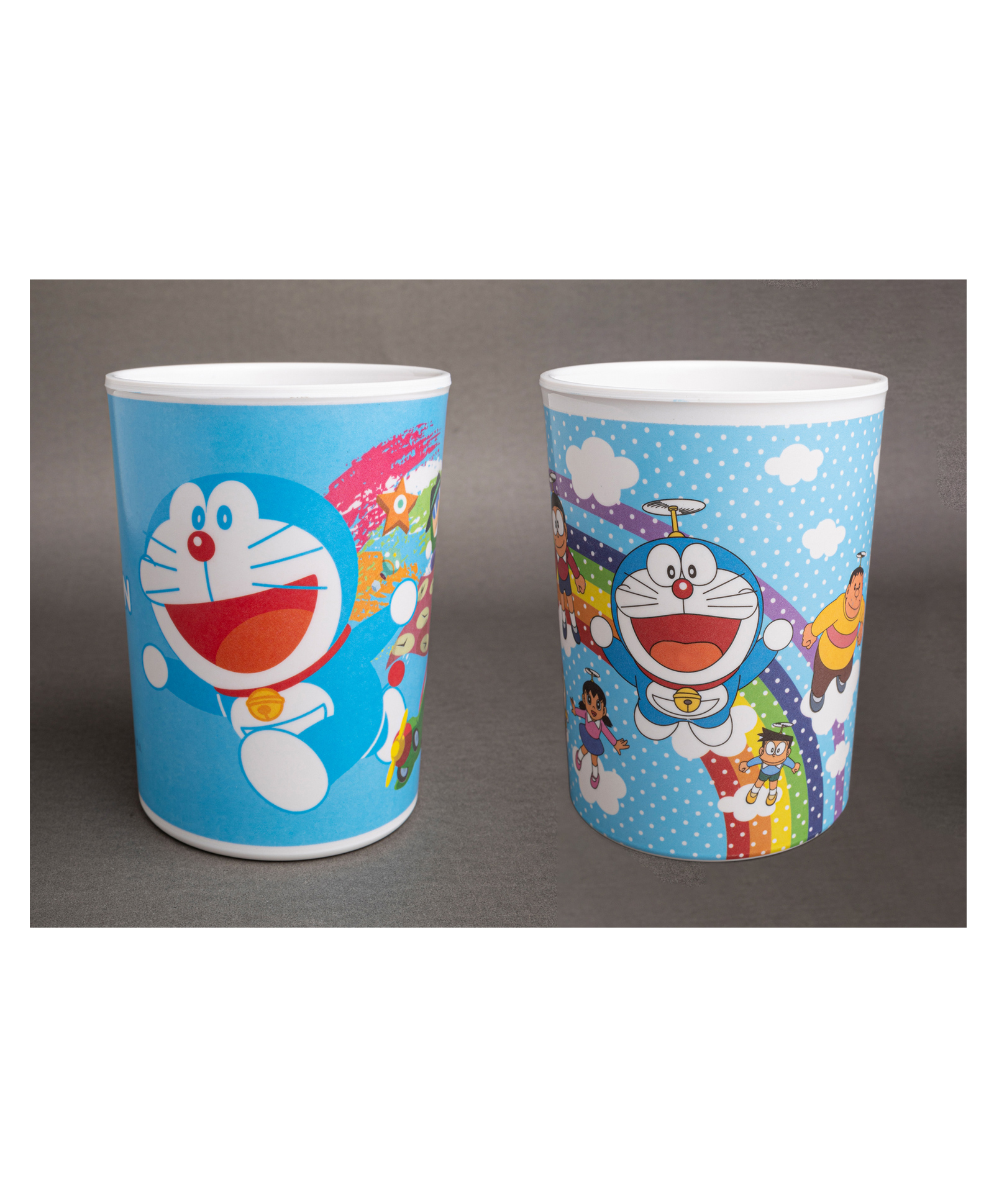 Superware Melamine Kids Tumbler - Doremon Rainbow & Gadgets (Set of 2) - C346 - 290 ml-image-47