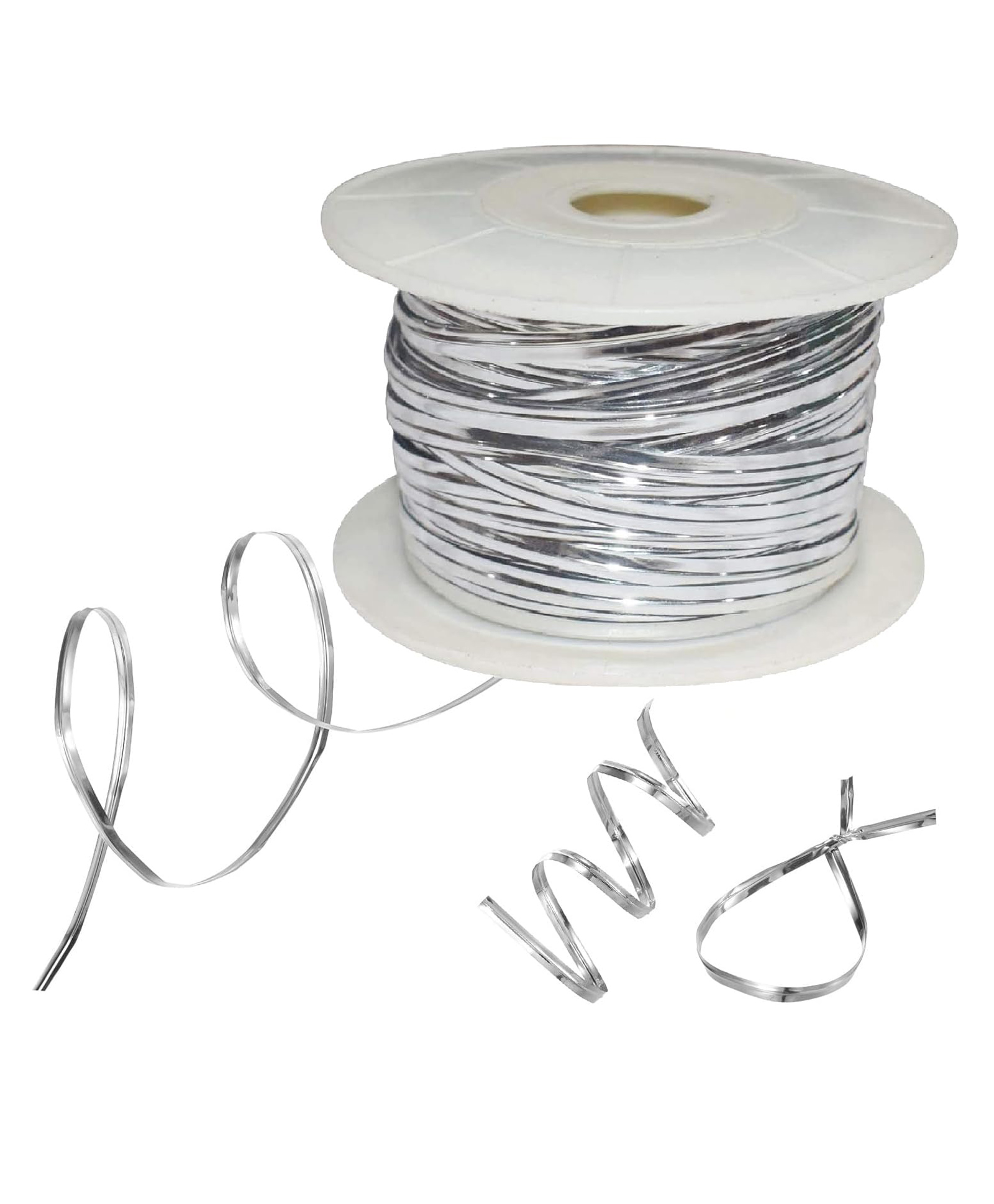 Asian Hobby Crafts Metallic Twist N Tie Wire - Silver (100 Yards Approx.)-picture-17