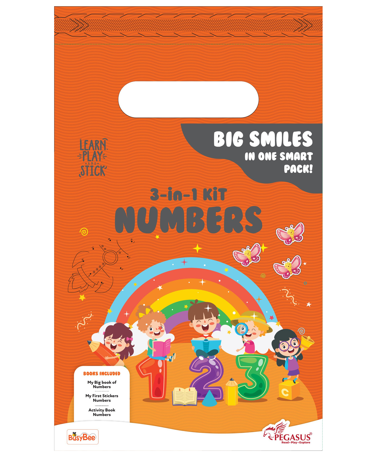 3-in-1 Numbers Kit for Kids | My Big Book, My First Sticker Book & Activity Book | Fun Educational Activity Set | Best Gift for Children-image-46