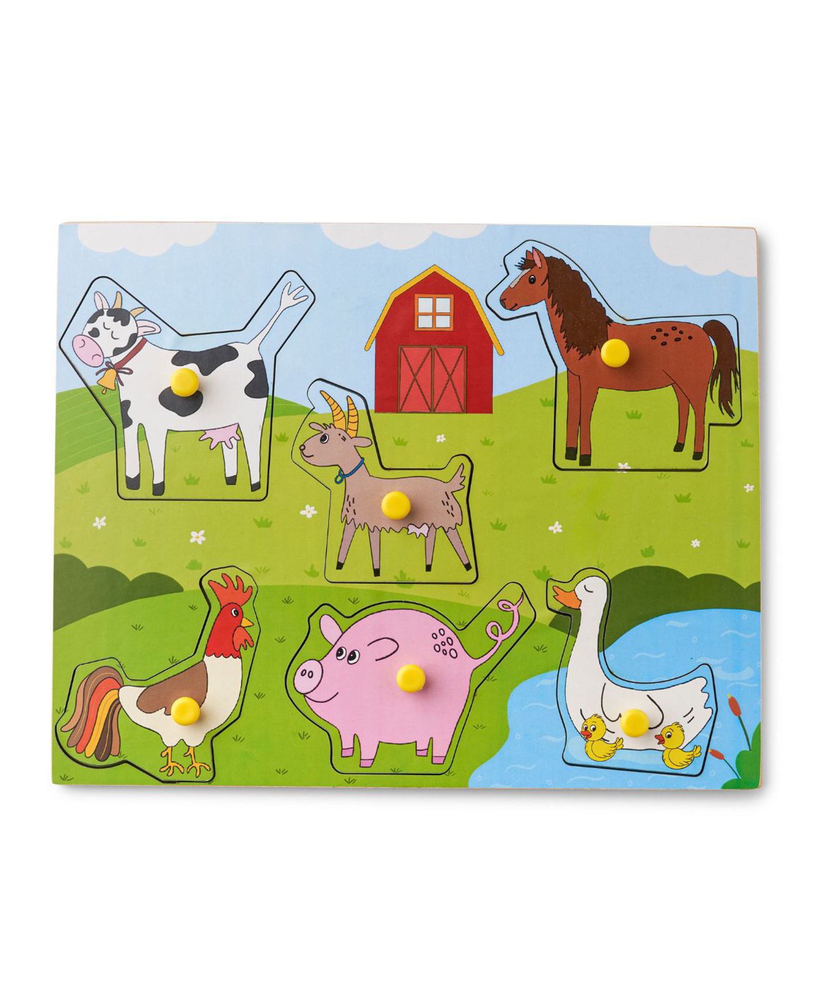 Curious Cub Farm Pegged Wooden Puzzles-picture-11