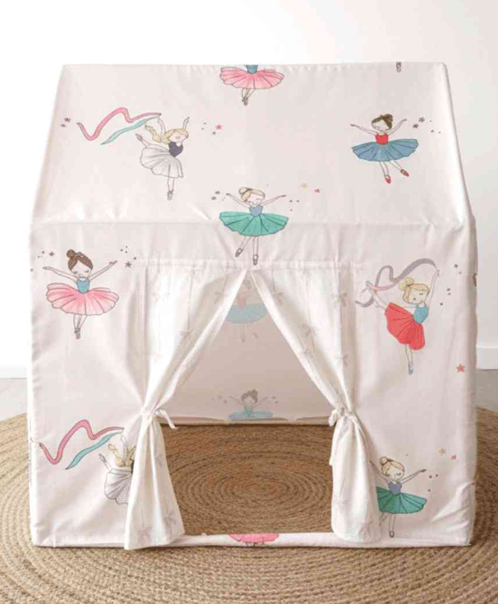 Curious Cub Kids Tent House With Princess Print - Multicolour-picture-27