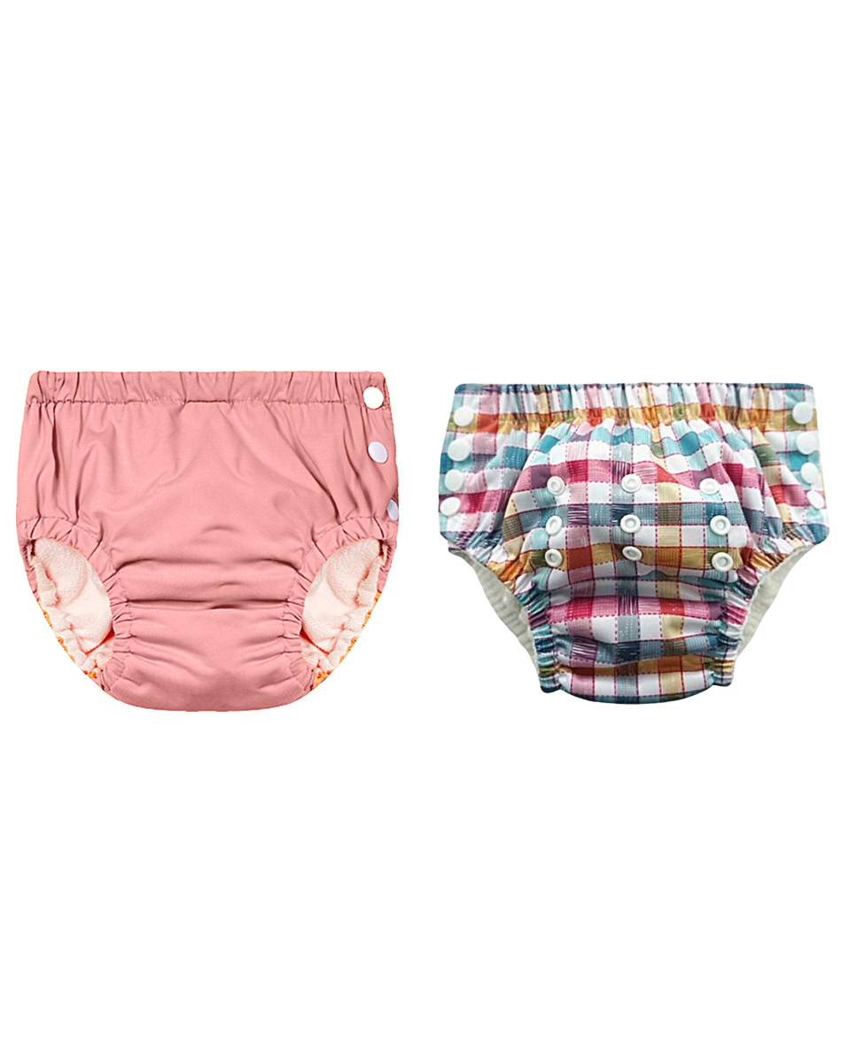 Chinmay Kids Reusable Swim Diaper Pants Pack of 2 Soft Adjustable and Leak-Proof Unisex Swimming Pool Wear for Infant Boys and Girls