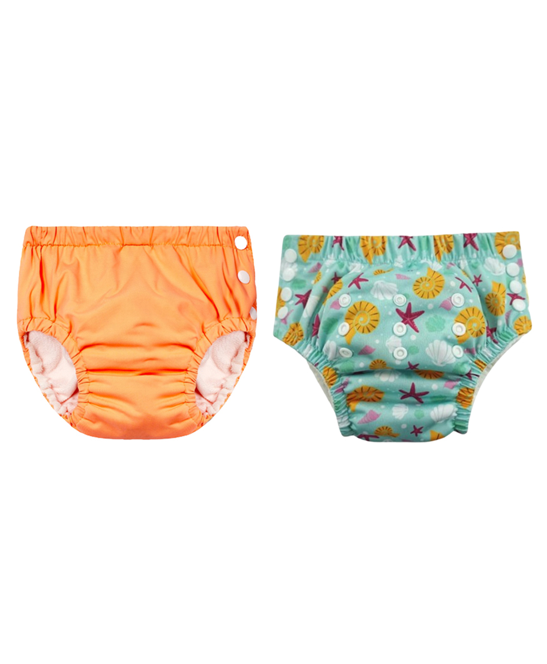 Chinmay Kids Reusable Swim Diaper Pants Pack of 2 Soft Adjustable and Leak-Proof Unisex Swimming Pool Wear for Infant Boys and Girls-picture-28