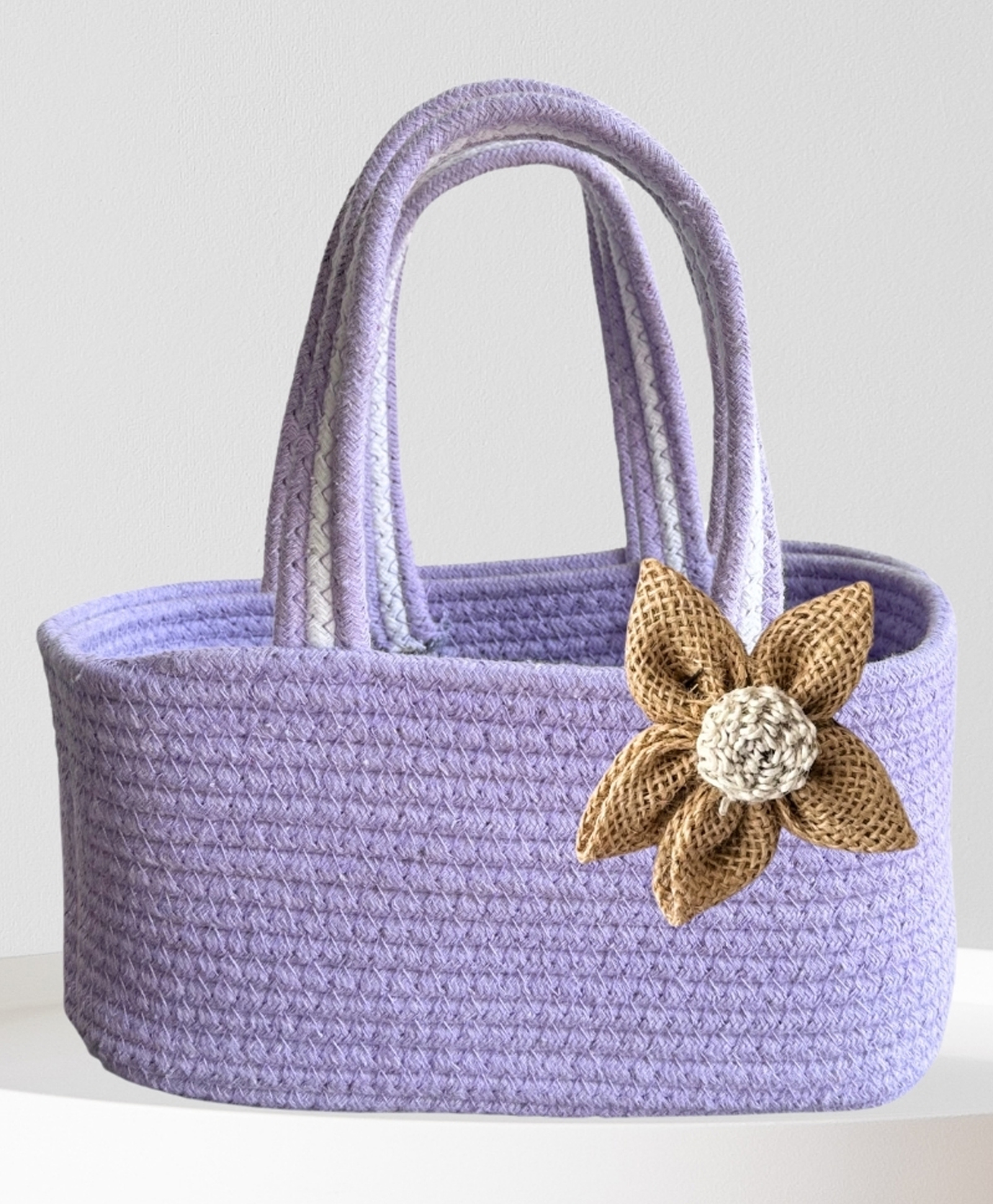 JASMEY HOMES Lavender Hamper Basket | Return Favor Basket for Gifting-image-14