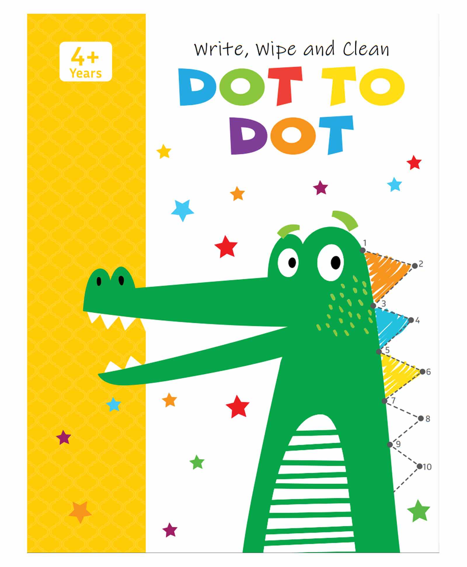 Pegasus Dot to Dot Write Wipe & Clean Book - English-image-34