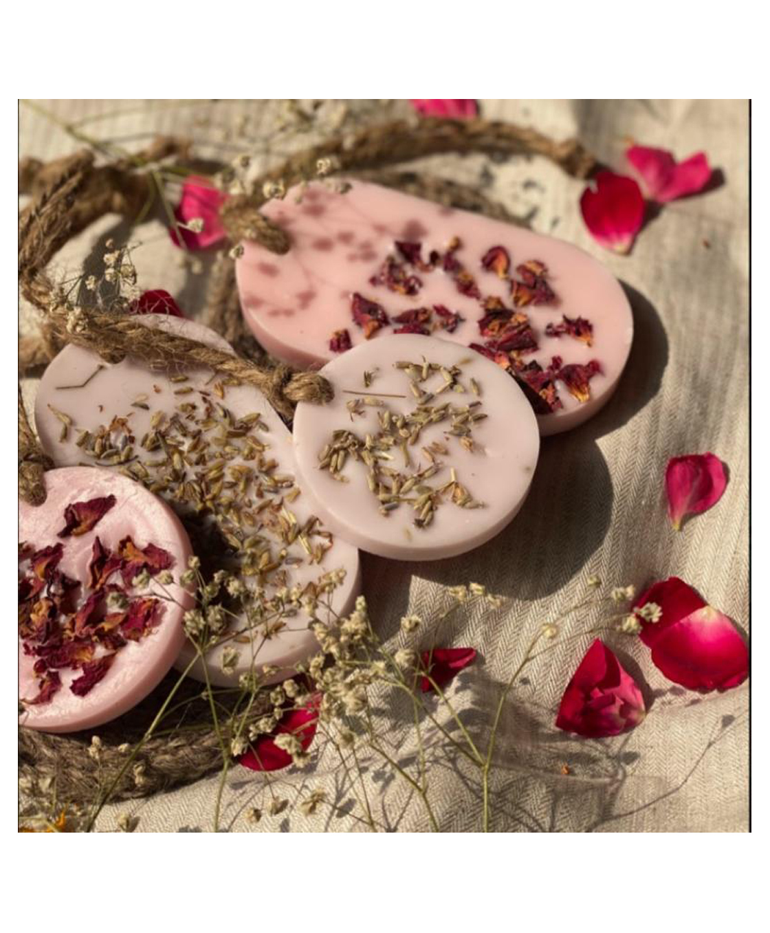 Pravaah Lavender Air Freshener | Pure Soy Wax Sachet | Set of 2 (Regular) | Handmade & Chemical-Free