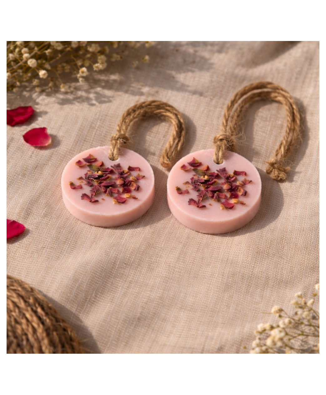 Pravaah India Organic Air Fresheners | British Rose | Set of 2 (Regular)-image-23