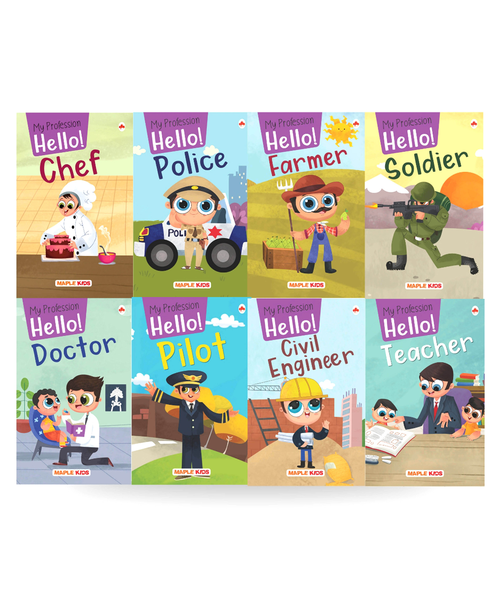 maple press My Profession Set Of 8 Story Book - English-picture-36