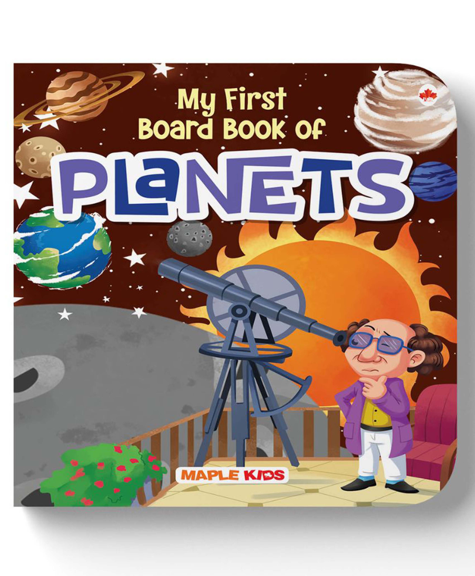 Planets - Illustrated Board Book for Children - English-image-44
