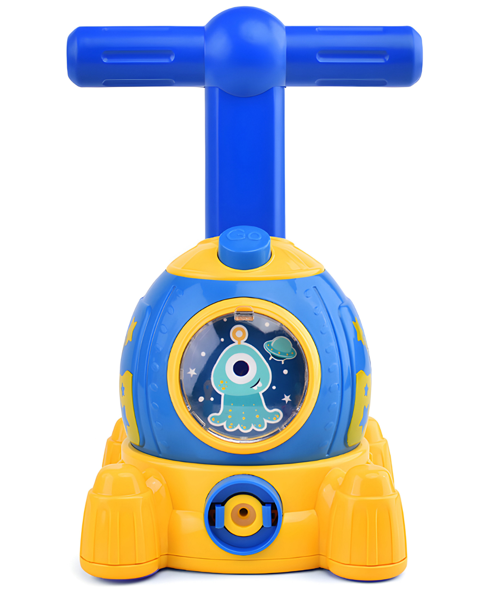 NEGOCIO Balloon Launcher Car Toy Set for Kids Powered Car Racers Party Supplies Educational Science Stem Toys With Manual Balloon Pump for Kids-pack of 1 - Blue-picture-17