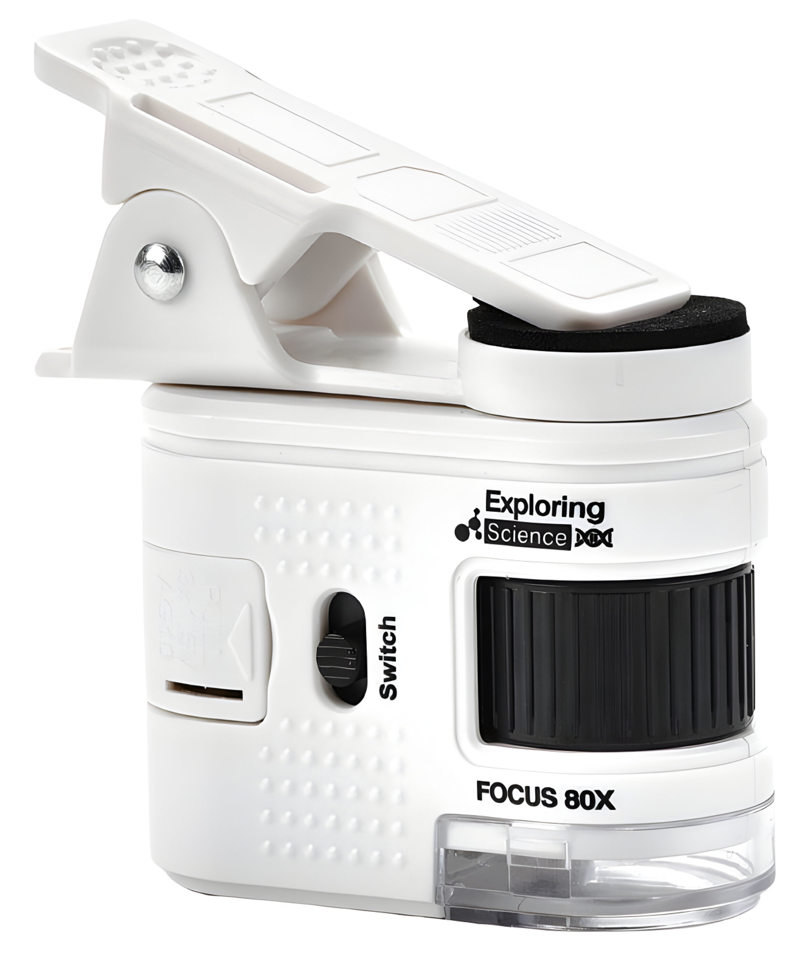 NEGOCIO Handheld Microscope, Children's Microscope Small Portable 80x Handheld Microscope With Led Light, Portable Microscope for Kids -pack of 1 White-picture-25