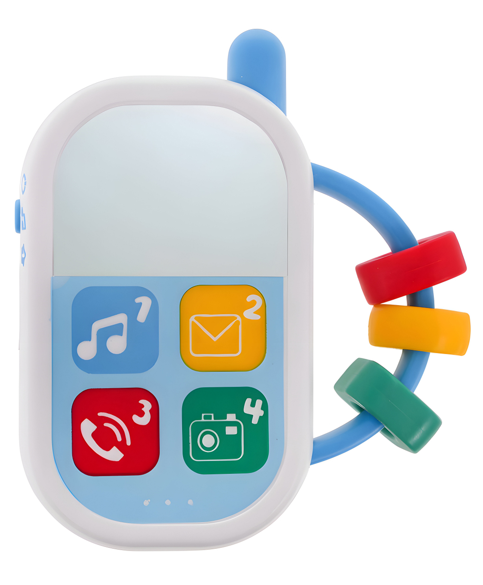 NEGOCIO Baby Montessori Sensory Learning Toys With Sounds - Infant Toddlers Travel Activities Musical Teething Toys- Pack of 1-image-38