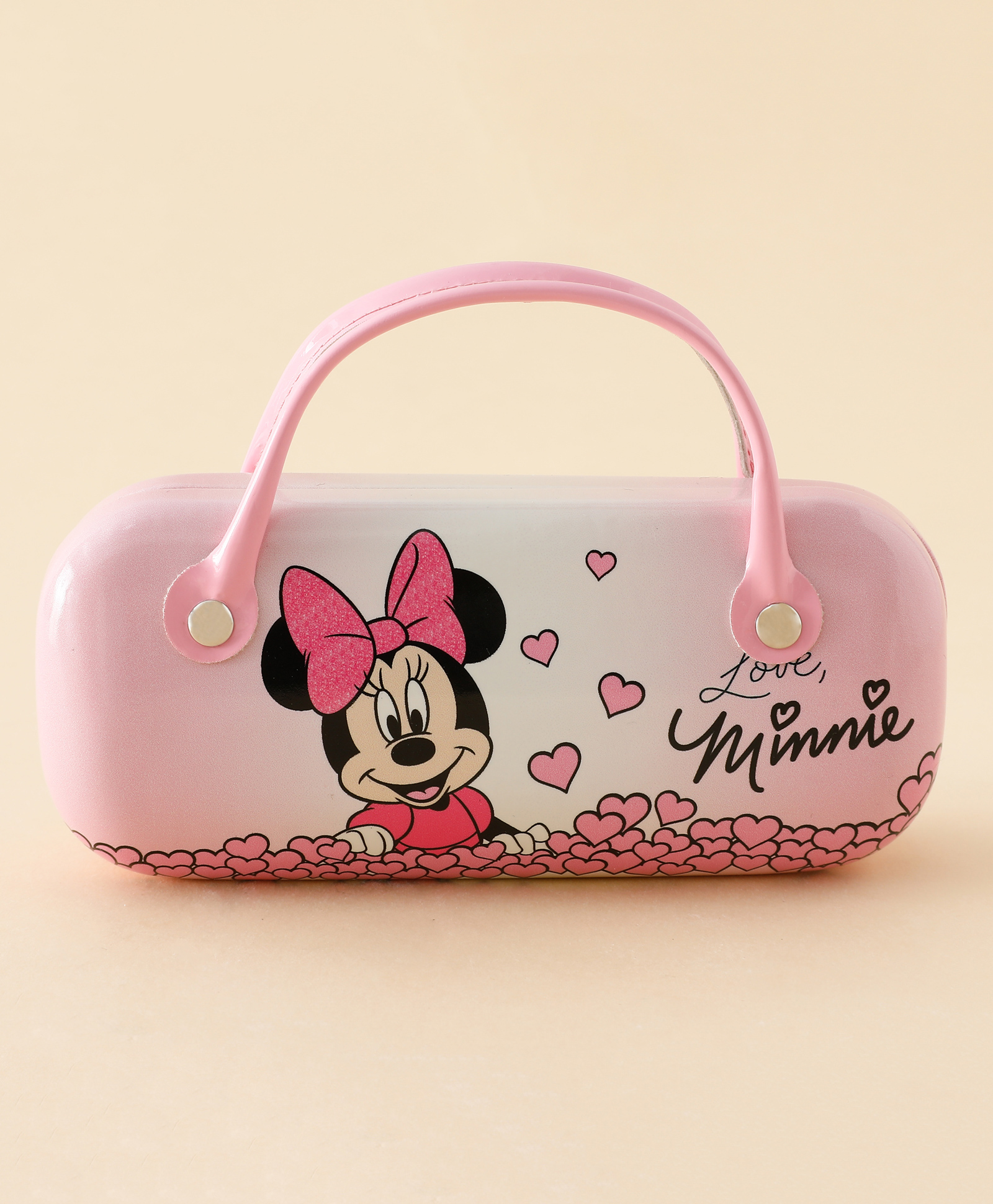 Babyhug Free Size Disney Glasses Case For Girls - Pink-image-3
