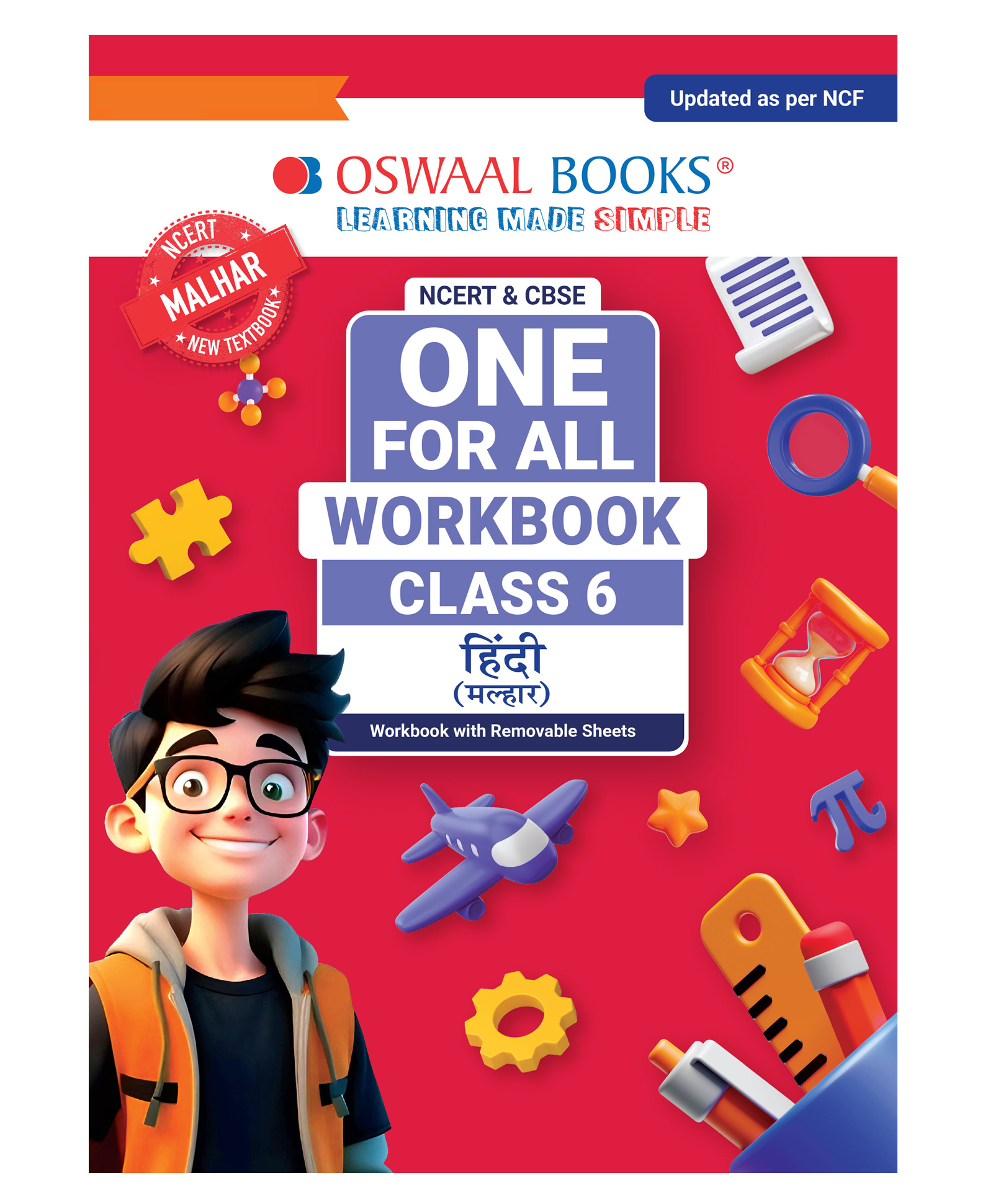 OSWAAL BOOKS NCERT & CBSE One For All Workbook Class-6 Hindi (Malhar)-image-6