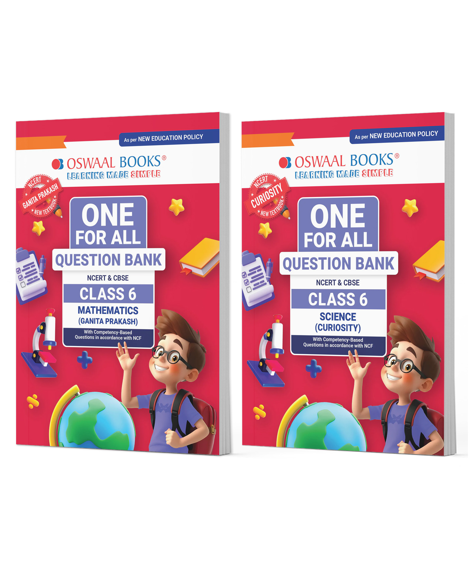 OSWAAL BOOKS One For All Question Banks NCERT & CBSE Class 6 (Set of 2 Books) Maths & Science For Latest Exam-image-27