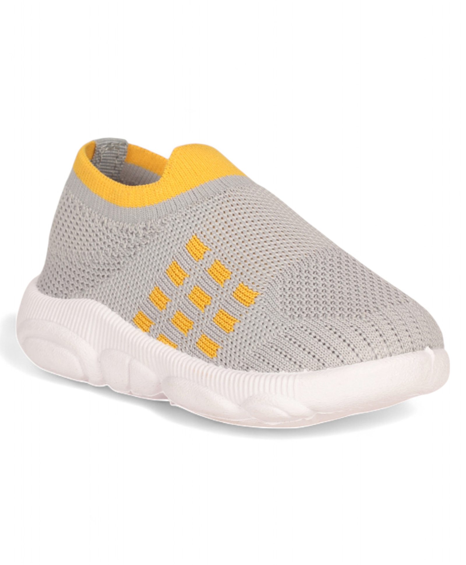 Lil Lollipop Mesh Detailed & Colour Blocked Musical Shoes - Grey-picture-35