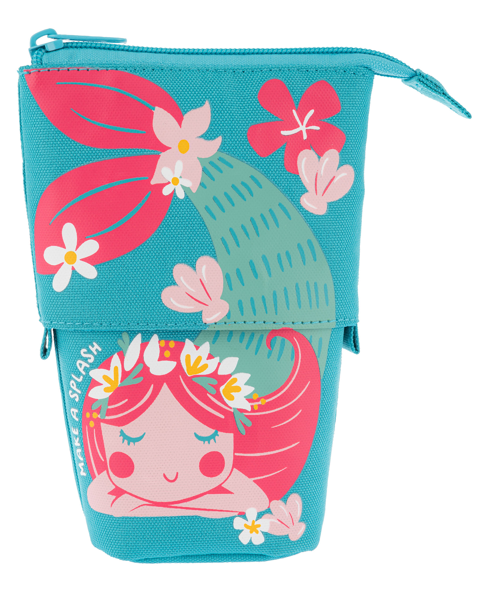 Stephen Joseph Pop Up Pencil Pouch Mermaid Design - Multicolour-picture-47
