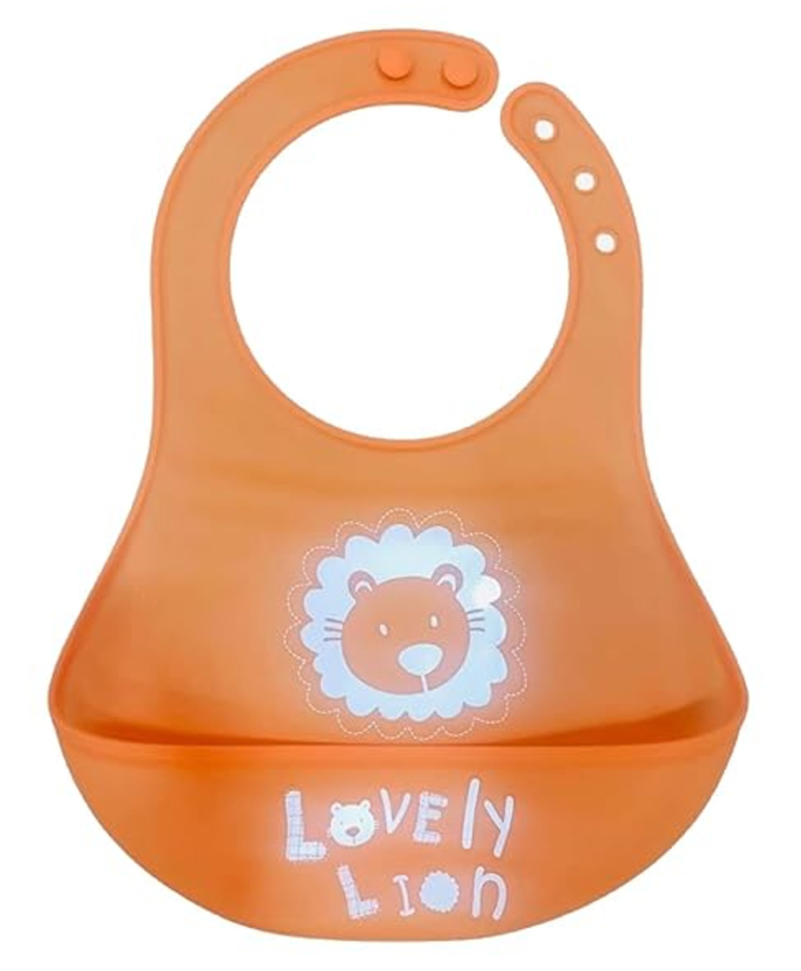 BabyGo Baby Silicone bibs | Baby Bib for Feeding & Weaning Babies & Toddlers | Waterproof, Washable & Reusable|Non Messy Easy Cleaning, Adjustable Neckline with Buttons-picture-27