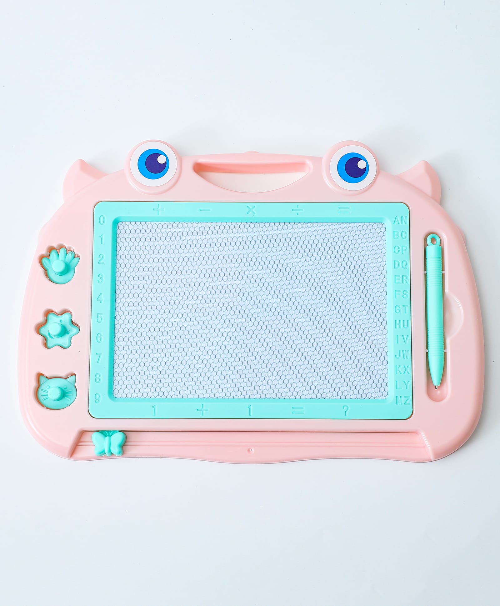 Writing Doodle Board for Kids with Stylus Pen Pink| Reusable Drawing & Writing Pad for Learning & Creativity| Easy Carry Handle-image-32