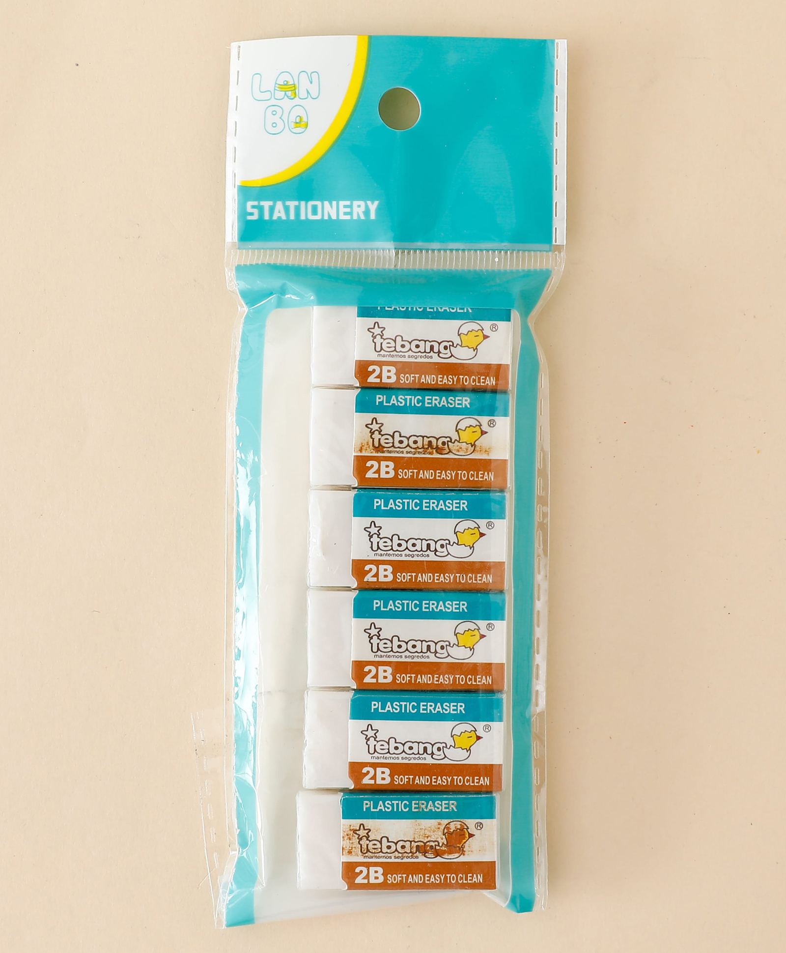 Soft Pencil Eraser Set 2B Soft Erasers for Pencil & Graphite Pack of 6| Easy Clean Non-Smudge Erasers for School & Office-image-46