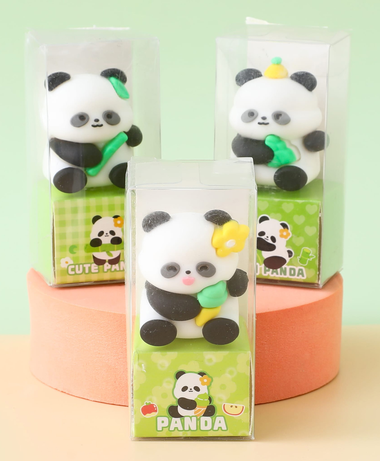 fab n funky Panda Pals Pencil Sharpener - White| Easy to clean| Perfect for School & Gifting for Boys & Girls-picture-37