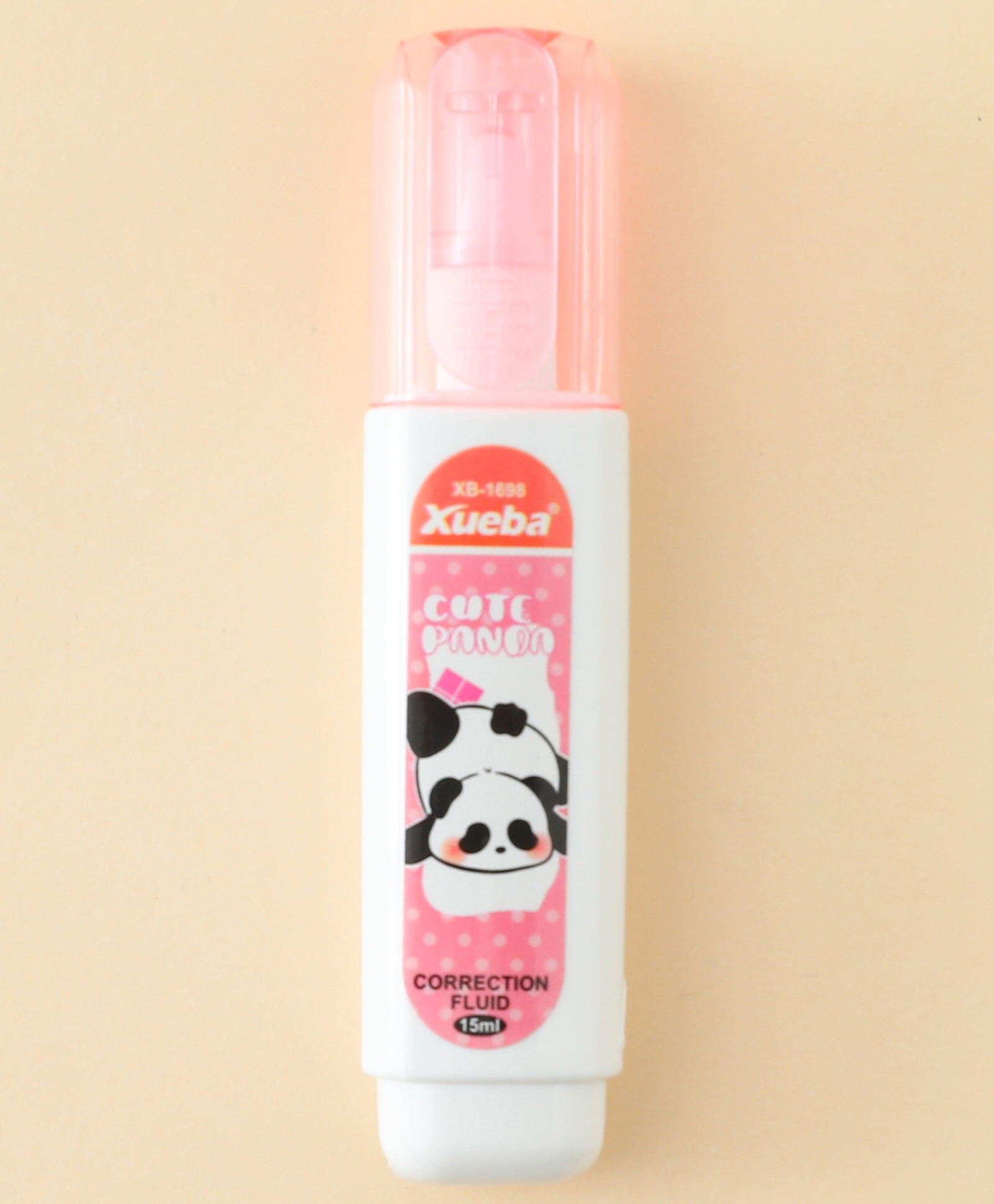 fab n funky Baby Panda Correction Fluid - 15ml| Perfect for school & Office Use| Whitener Pen-picture-34