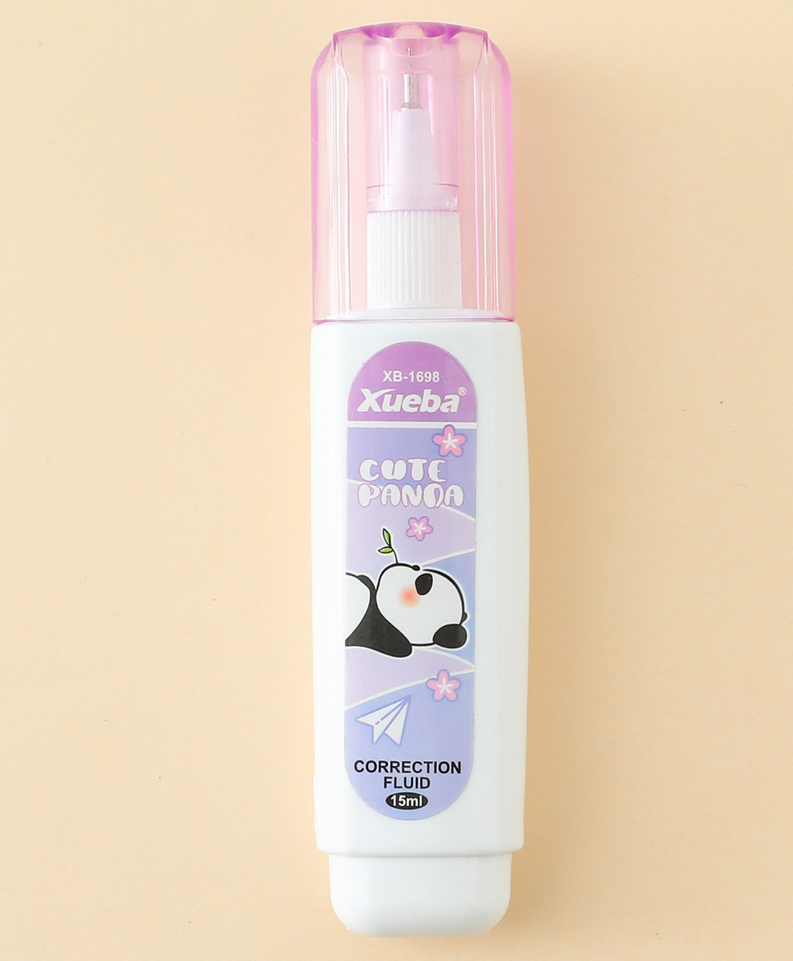 Baby Panda Correction Fluid - 15ml| Perfect for school & Office Use| Whitener Pen-image-42