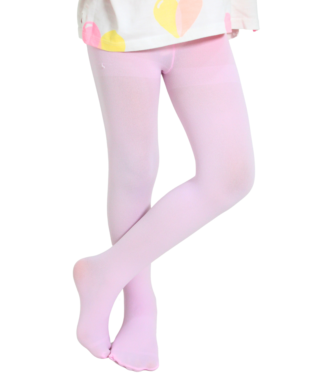 Neska Moda Cotton Elastane Solid Stockings - Baby Pink-picture-12
