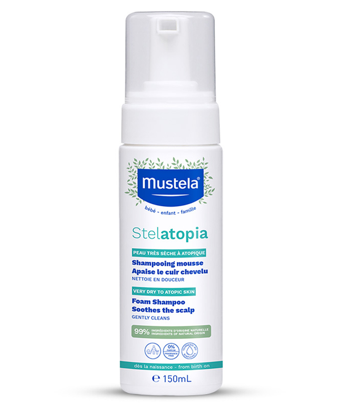 Mustela Stelatopia Foam Shampoo - 150 ml-image-33