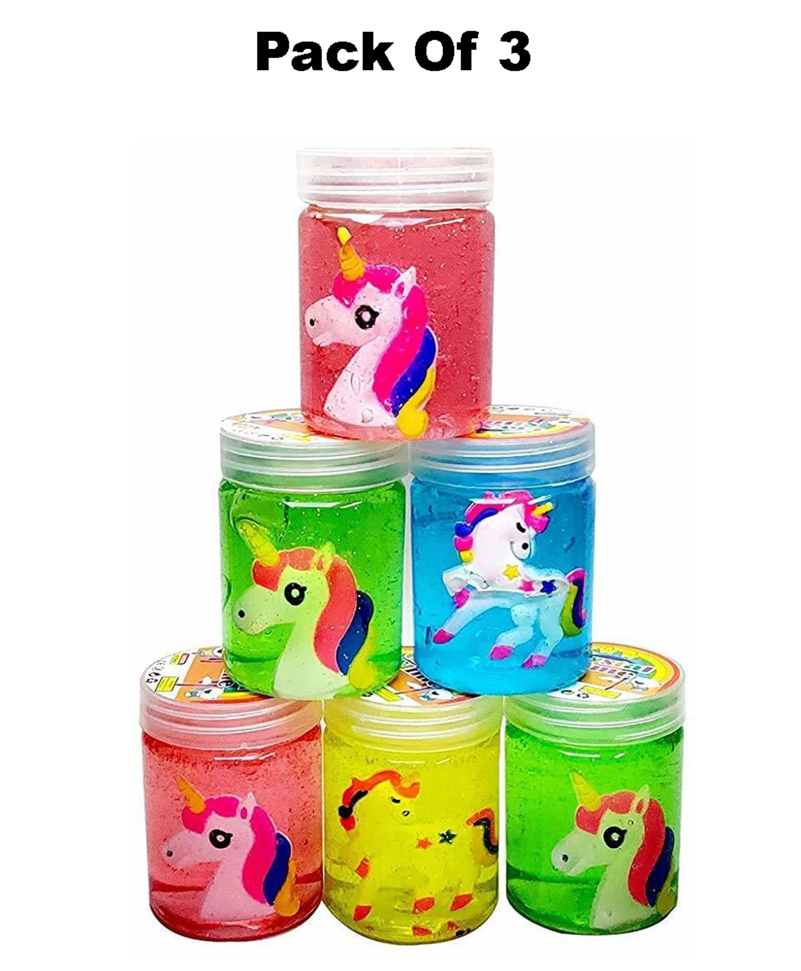 DOMENICO Slime Kit for Girls Boys, Slime Party Favors for Kids, Pretty Stretchy & Non-Sticky Slime Pack, Bottle Slime for Kids Stuffers(Pack 3)-picture-25