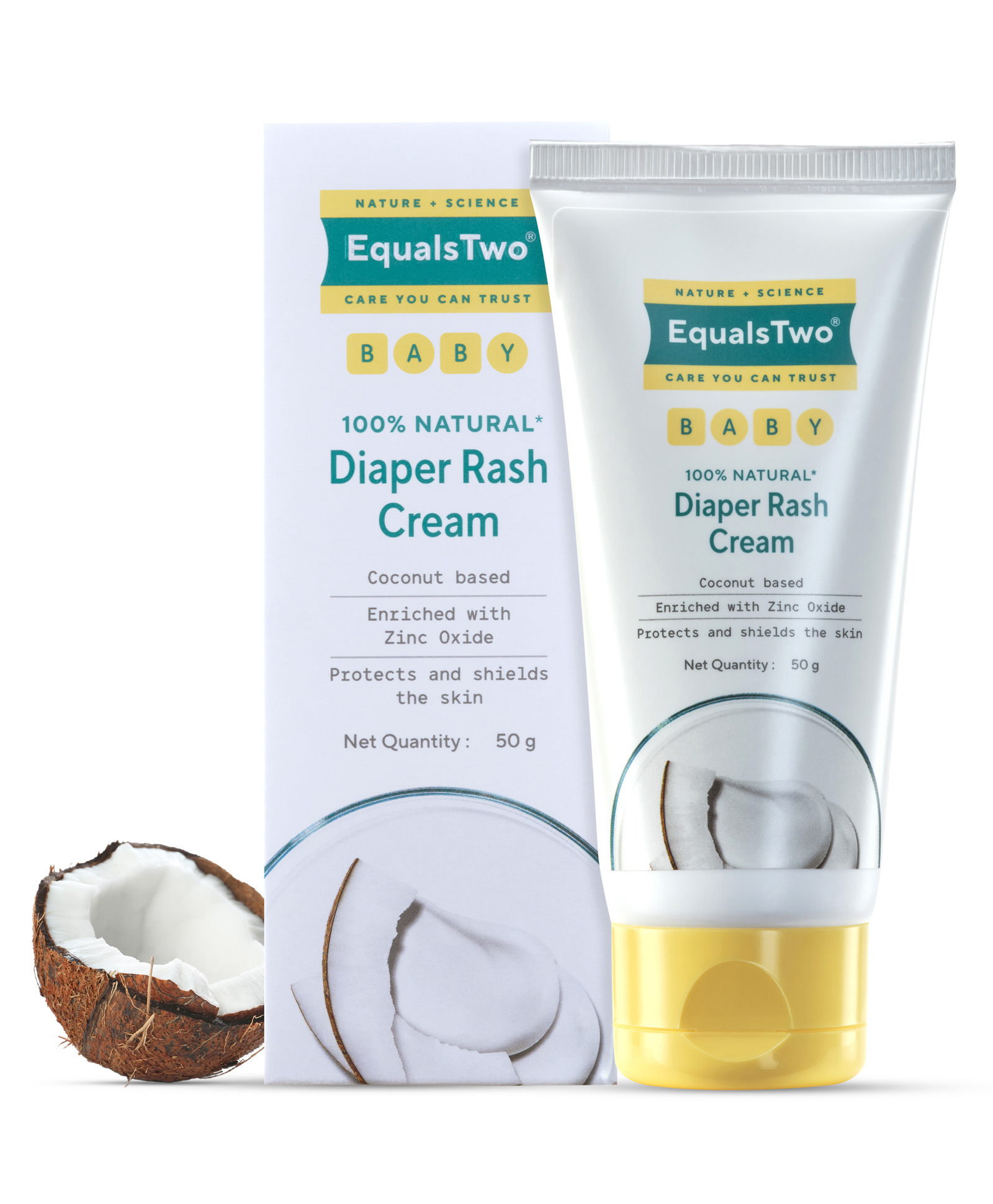 EQUALSTWO Coconut Based Diaper Rash Cream- 50 g-picture-17