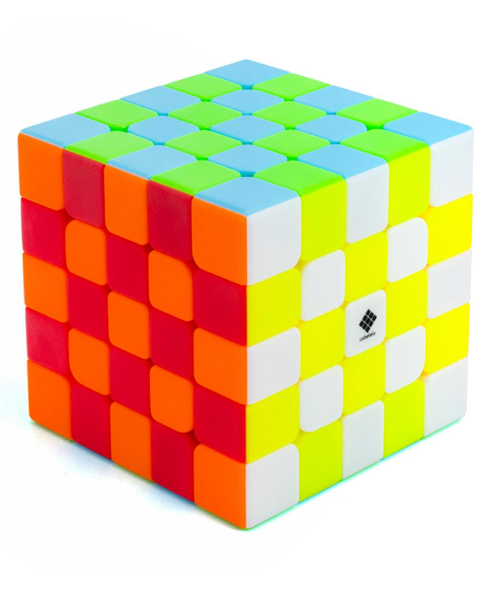 Sanjary 5x5 Moyu High Speed Sticker Less Magic Puzzle Cube for Kids Adult Color Design May Vary-image-20