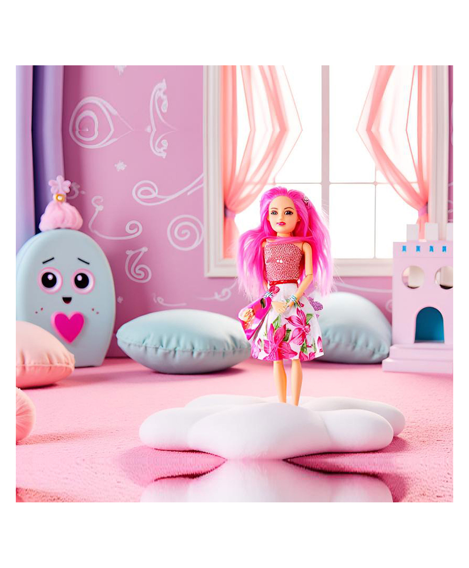 Yunicorn Max Marvellous Doll Colour may vary - Height 35 cm-image-33