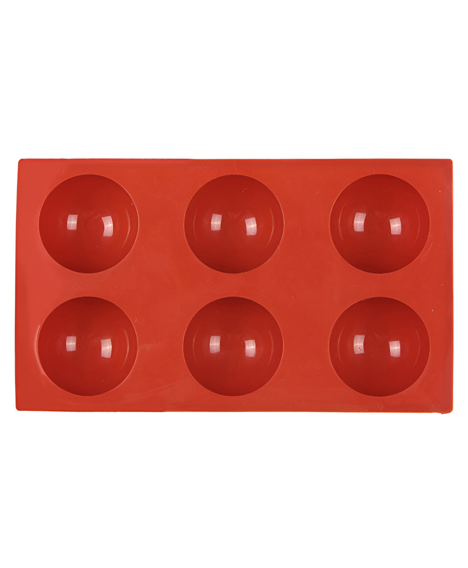 MOMISY Silicone Round Shaped Silicone Chocolate Mould - Red-image-6