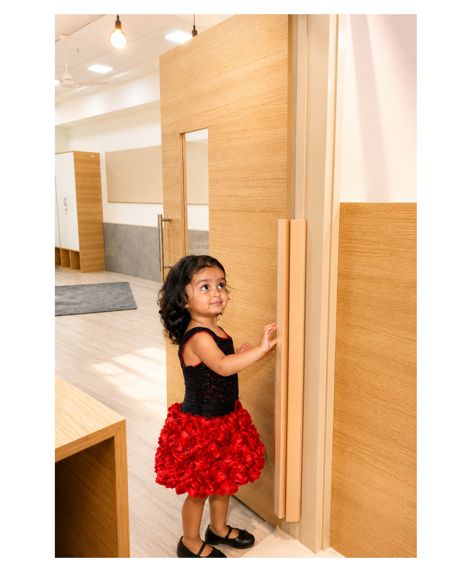 Finguard Universal Child Door Pinch Guard HS Model (Prevents Finger Injuries)(Beige)(3.25 feet)-image-9