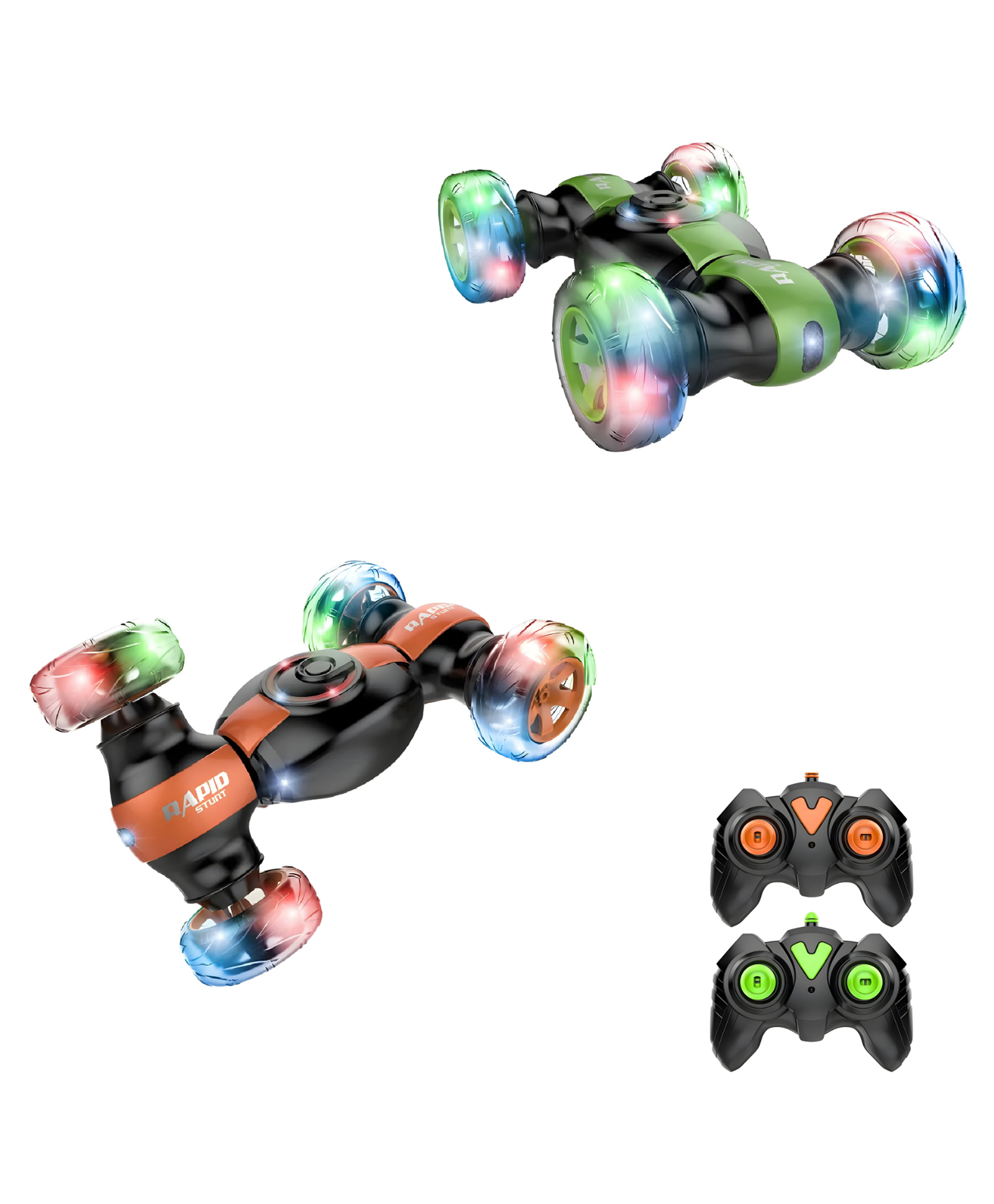 NEGOCIO For Kids 360 Rotation Remote Control Stunt Car with Music Lights Hand Gesture Sensing Carro De Juguete - PACK OF 1 - COLOR MAY VARY-picture-28
