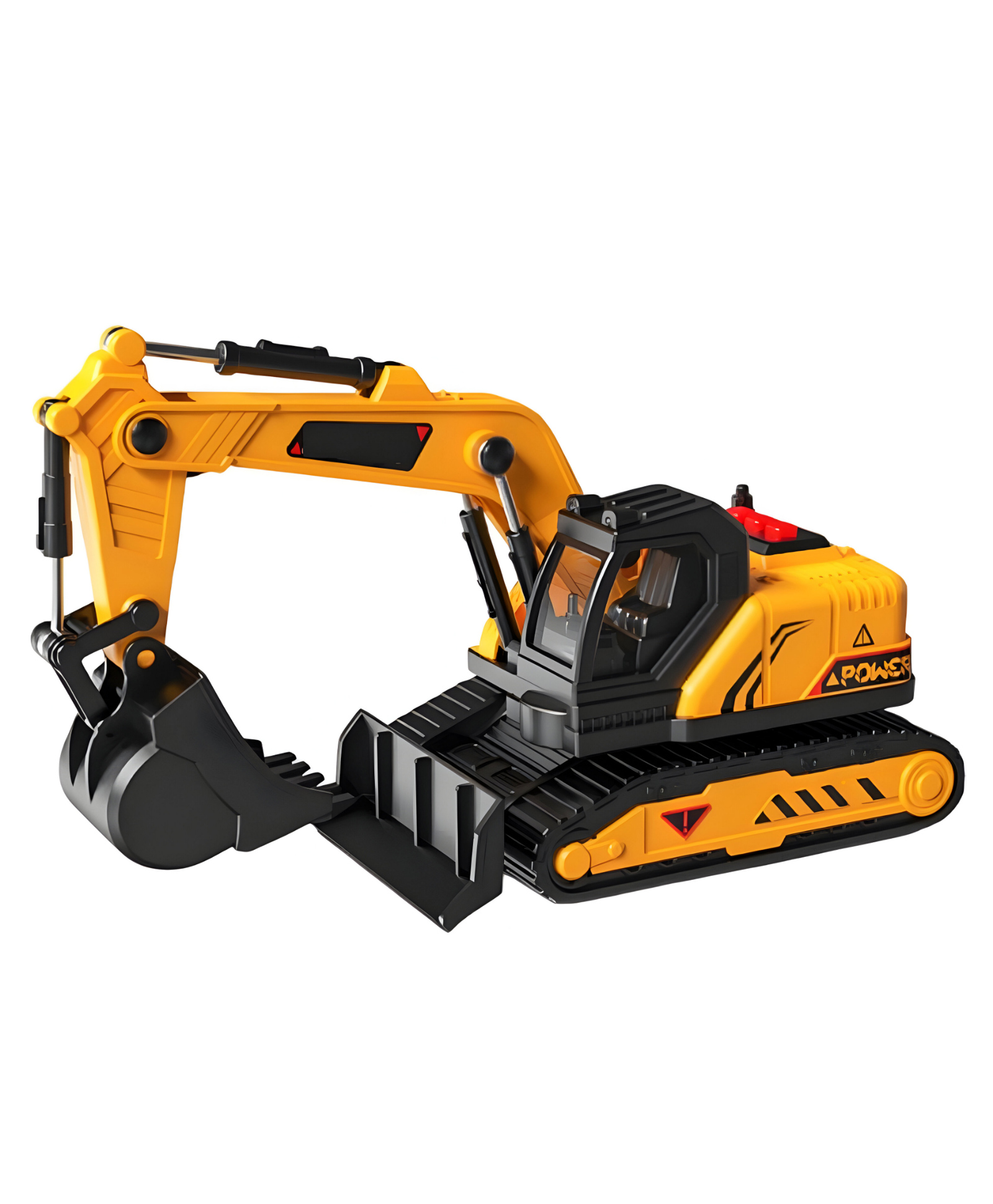 NEGOCIO Engineering Construction Vehicle 1:18 scale Classic Edition" Excavator toy with light & music for kids- PACK OF 1- COLOR MAY VARY-image-32