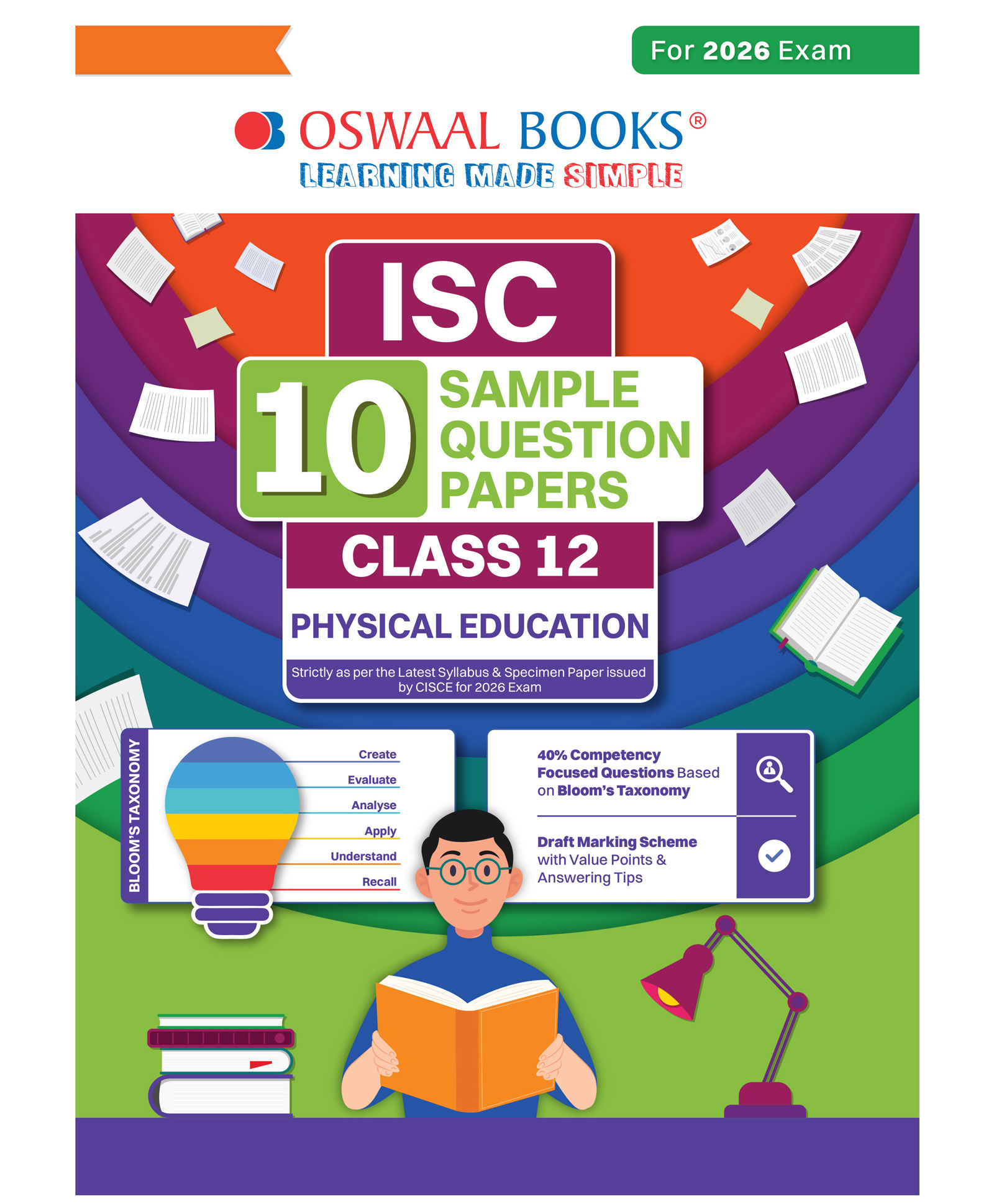 OSWAAL BOOKS ISC 10 SQP Class 12 Physical Education for Board Exam 2026 (Strictly aligned with CISCE Latest Specimen Paper 2026), Competency-Based Questions, Mind Maps and Solved MCQs-image-23