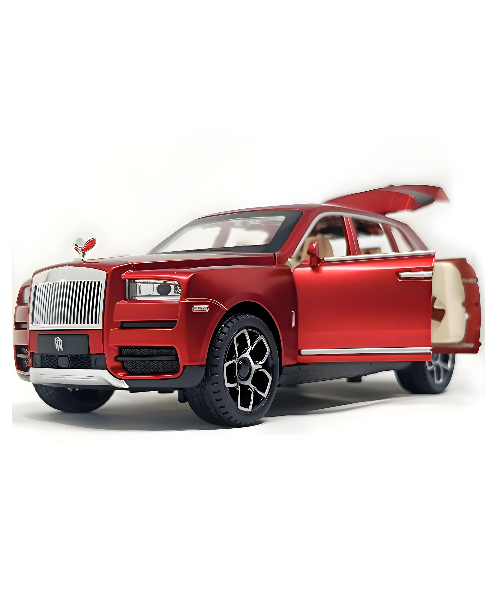 NEGOCIO Exclusive Alloy Metal Pull Back Die-cast Car 1/32 Rolls Royce CULLINAN Diecast Metal Pullback Toy car with Openable Doors, Light Music Boys Gifts Toy - PACK OF 1 - COLOR MAY VARY-image-15