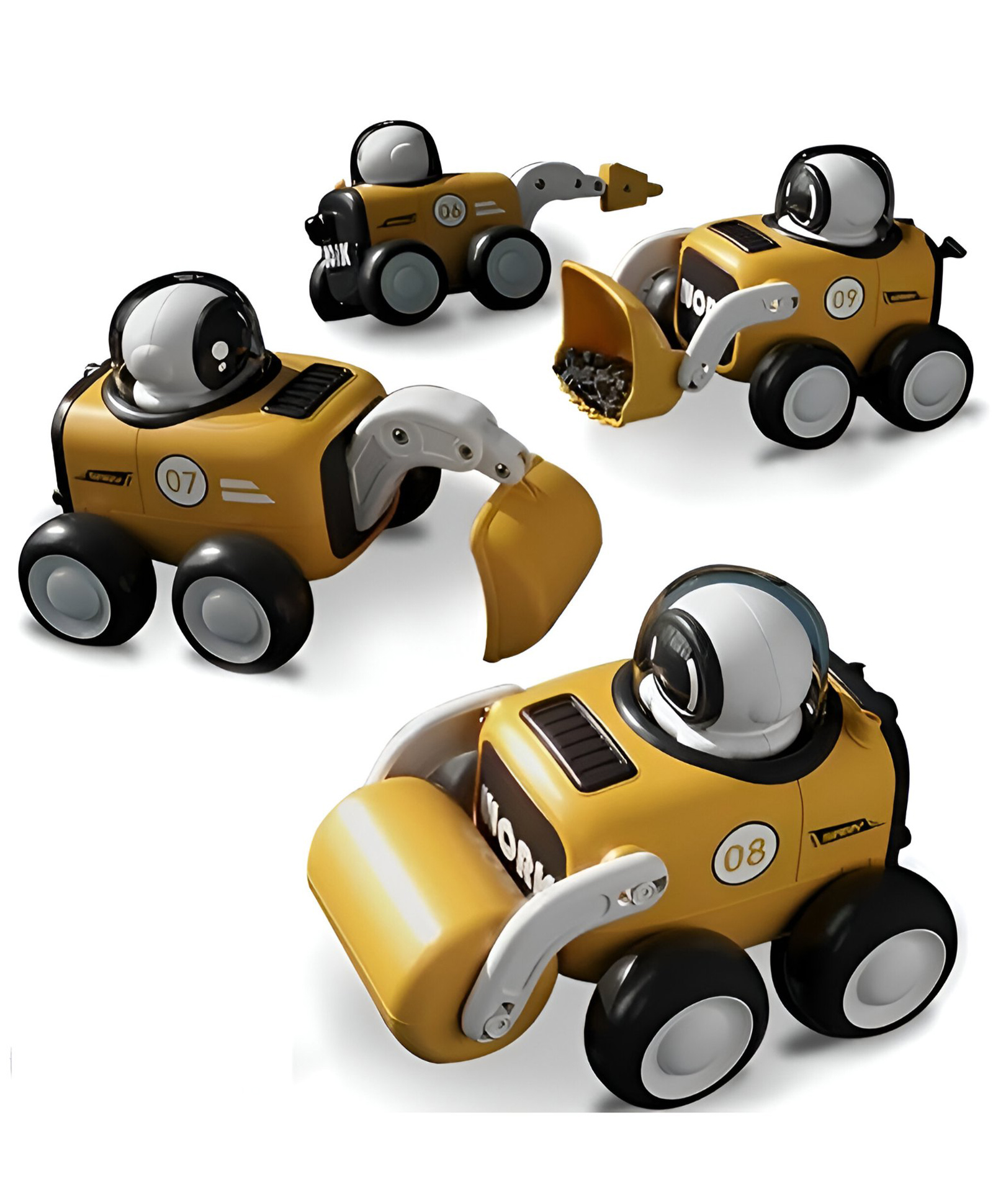 NEGOCIO Press and Go Space Construction Car Toy With Movable Parts - PACK OF 1 - COLOR MAY VARy-picture-12