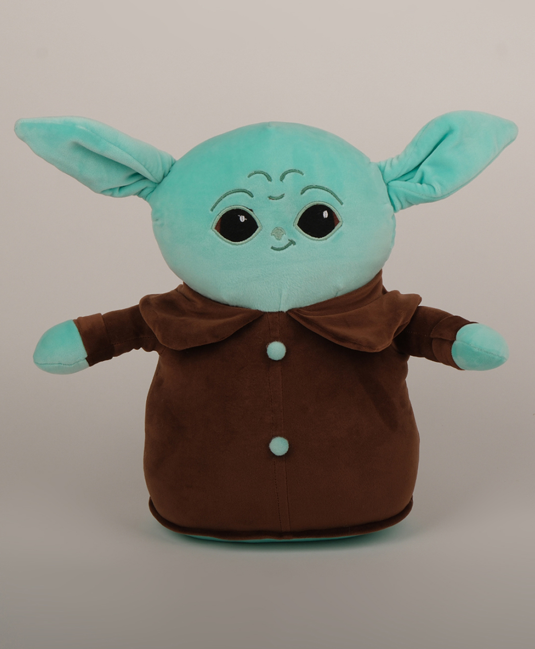 Dukiekooky Super Cute & Adorable Green and Dark Brown Jadoo Plush Soft Toy 50 cm-picture-23